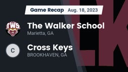 Recap: The Walker School vs. Cross Keys  2023