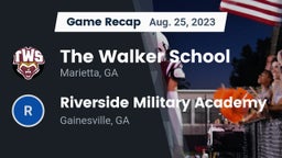 Recap: The Walker School vs. Riverside Military Academy  2023