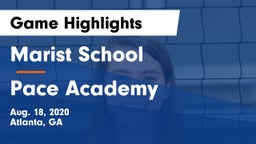 Marist School vs Pace Academy Game Highlights - Aug. 18, 2020