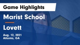 Marist School vs Lovett  Game Highlights - Aug. 12, 2021