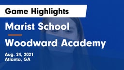 Marist School vs Woodward Academy Game Highlights - Aug. 24, 2021