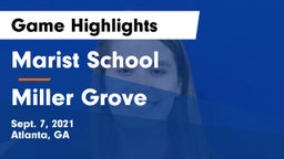 Marist School vs Miller Grove Game Highlights - Sept. 7, 2021
