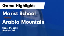 Marist School vs Arabia Mountain  Game Highlights - Sept. 14, 2021