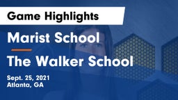 Marist School vs The Walker School Game Highlights - Sept. 25, 2021