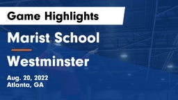 Marist School vs Westminster  Game Highlights - Aug. 20, 2022