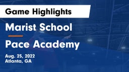 Marist School vs Pace Academy Game Highlights - Aug. 25, 2022