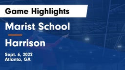Marist School vs Harrison  Game Highlights - Sept. 6, 2022
