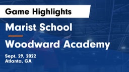 Marist School vs Woodward Academy Game Highlights - Sept. 29, 2022