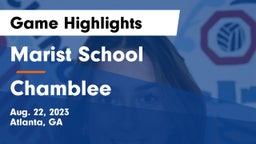 Marist School vs Chamblee Game Highlights - Aug. 22, 2023