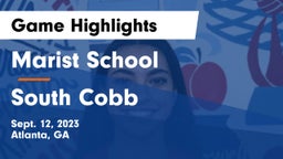 Marist School vs South Cobb  Game Highlights - Sept. 12, 2023