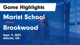 Marist School vs Brookwood  Game Highlights - Sept. 9, 2023