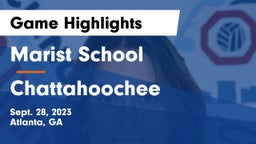 Marist School vs Chattahoochee  Game Highlights - Sept. 28, 2023