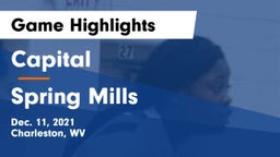 Capital  vs Spring Mills  Game Highlights - Dec. 11, 2021