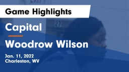 Capital  vs Woodrow Wilson  Game Highlights - Jan. 11, 2022