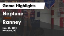 Neptune  vs Ranney  Game Highlights - Jan. 29, 2021