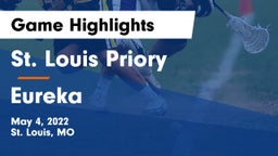 St. Louis Priory  vs Eureka  Game Highlights - May 4, 2022