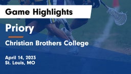 Priory  vs Christian Brothers College  Game Highlights - April 14, 2023