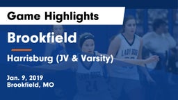 Brookfield  vs Harrisburg (JV & Varsity) Game Highlights - Jan. 9, 2019