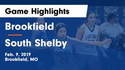 Brookfield  vs South Shelby Game Highlights - Feb. 9, 2019