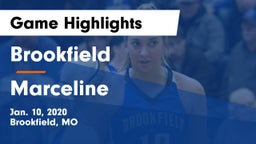 Brookfield  vs Marceline Game Highlights - Jan. 10, 2020