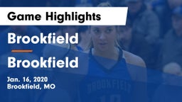 Brookfield  vs Brookfield  Game Highlights - Jan. 16, 2020