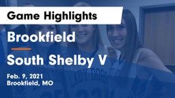 Brookfield  vs South Shelby V Game Highlights - Feb. 9, 2021