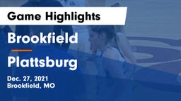 Brookfield  vs Plattsburg  Game Highlights - Dec. 27, 2021