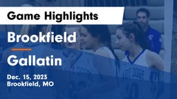 Brookfield  vs Gallatin  Game Highlights - Dec. 15, 2023