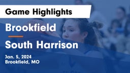 Brookfield  vs South Harrison  Game Highlights - Jan. 5, 2024