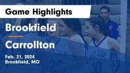 Brookfield  vs Carrollton  Game Highlights - Feb. 21, 2024