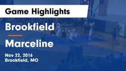 Brookfield  vs Marceline  Game Highlights - Nov 22, 2016