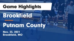 Brookfield  vs Putnam County  Game Highlights - Nov. 23, 2021