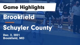 Brookfield  vs Schuyler County Game Highlights - Dec. 2, 2021