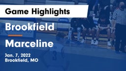 Brookfield  vs Marceline  Game Highlights - Jan. 7, 2022