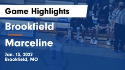 Brookfield  vs Marceline  Game Highlights - Jan. 13, 2022