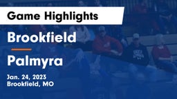 Brookfield  vs Palmyra  Game Highlights - Jan. 24, 2023