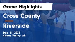 Cross County  vs Riverside  Game Highlights - Dec. 11, 2023