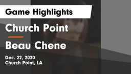 Church Point  vs Beau Chene Game Highlights - Dec. 22, 2020