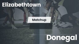 Matchup: Elizabethtown High vs. Donegal 2016