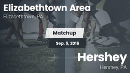 Matchup: Elizabethtown High vs. Hershey  2016
