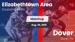 Matchup: Elizabethtown High vs. Dover  2019