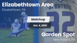 Matchup: Elizabethtown High vs. Garden Spot  2019