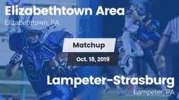 Matchup: Elizabethtown High vs. Lampeter-Strasburg  2019