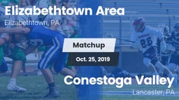 Matchup: Elizabethtown High vs. Conestoga Valley  2019