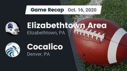 Recap: Elizabethtown Area  vs. Cocalico  2020