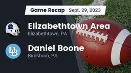 Recap: Elizabethtown Area  vs. Daniel Boone  2023