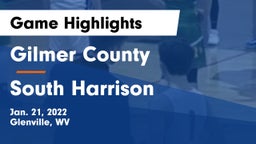Gilmer County  vs South Harrison  Game Highlights - Jan. 21, 2022