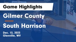 Gilmer County  vs South Harrison  Game Highlights - Dec. 13, 2023