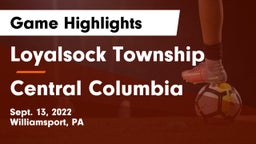 Loyalsock Township  vs Central Columbia  Game Highlights - Sept. 13, 2022
