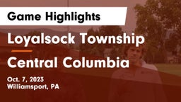 Loyalsock Township  vs Central Columbia  Game Highlights - Oct. 7, 2023